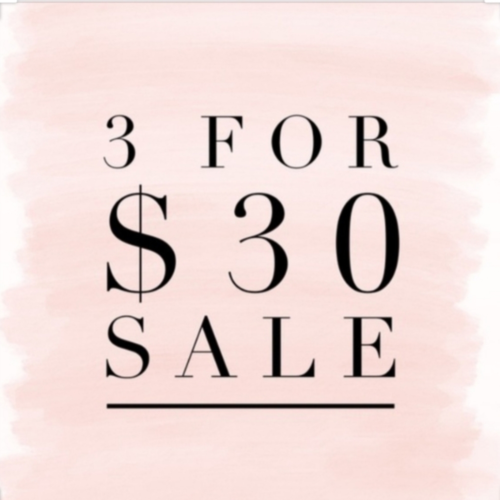 🌴3/$30🌴 BUNDLE SALE!!!!!